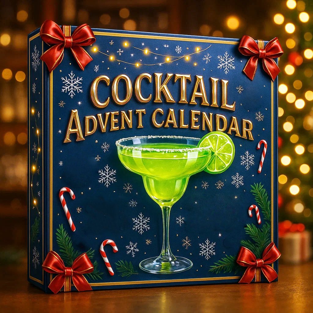 Festive cocktail advent calendar countdown experience