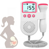 Fetal Doppler and Heart Rate Monitor for Pregnancy at Home with Backlit Lcd Display and Speaker