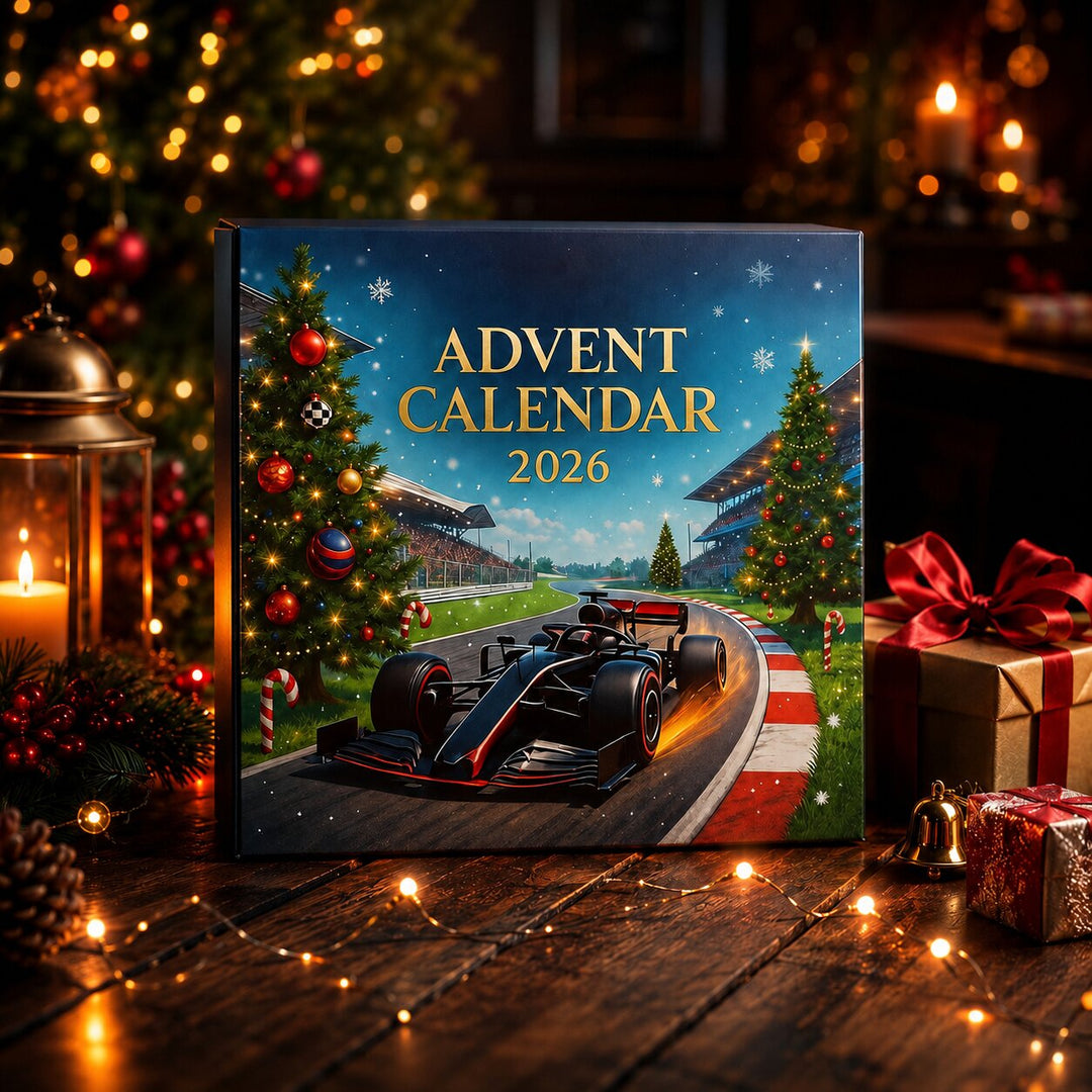 Racing Car Advent Calendar 2026 with 24 Motorsport Surprises