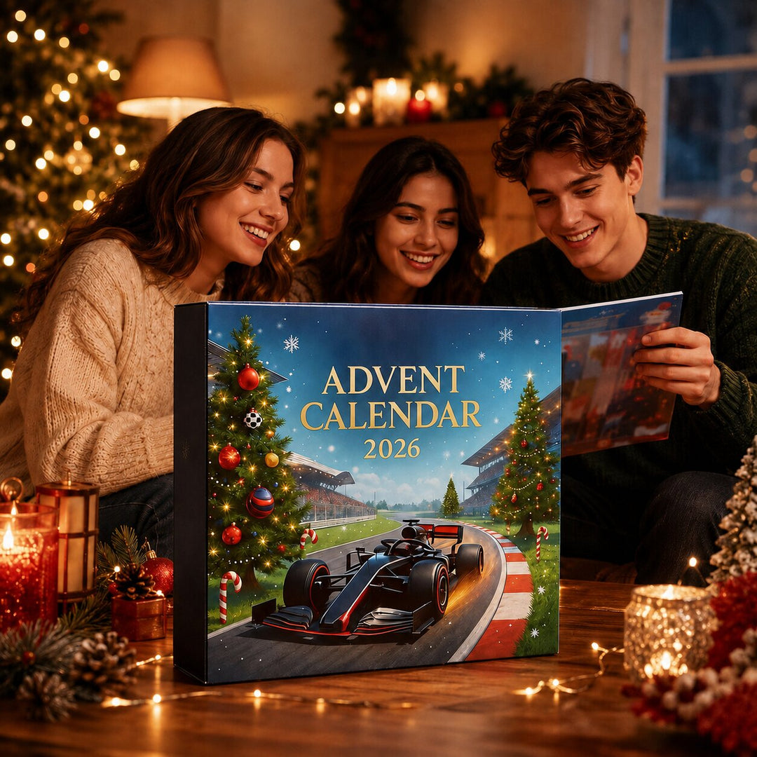 Racing Car Advent Calendar 2026 with 24 Motorsport Surprises
