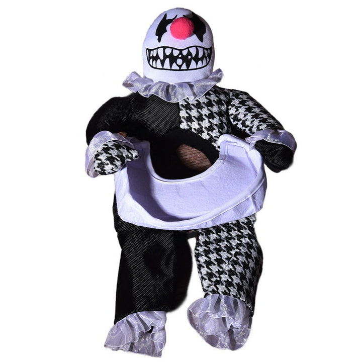 Funny Dog Costume with Novelty Holiday Designs and Adjustable Closures Halloween