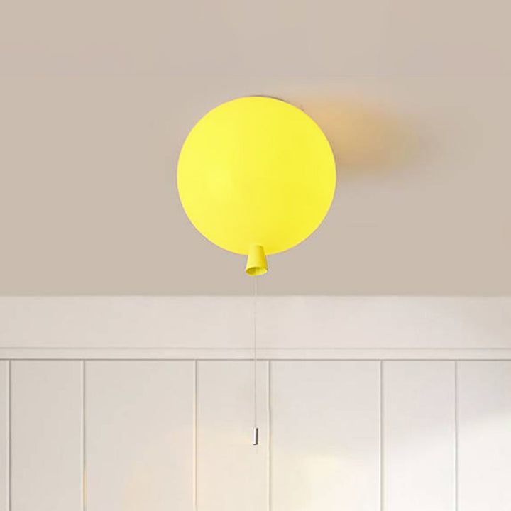 AuraLite - Compact, Modern LED Balloon Ceiling Lamp