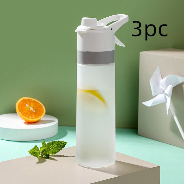 Girls' Misting Water Bottle Reusable Drink with Spray Trigger Flip-Top Cap Insulated