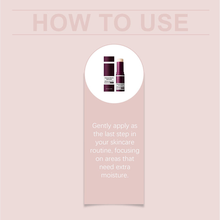 Glide Anti Chafing Stick with Collagen Multi Balm for Face and Neck Twist-Up Solid Moisturizer 9g