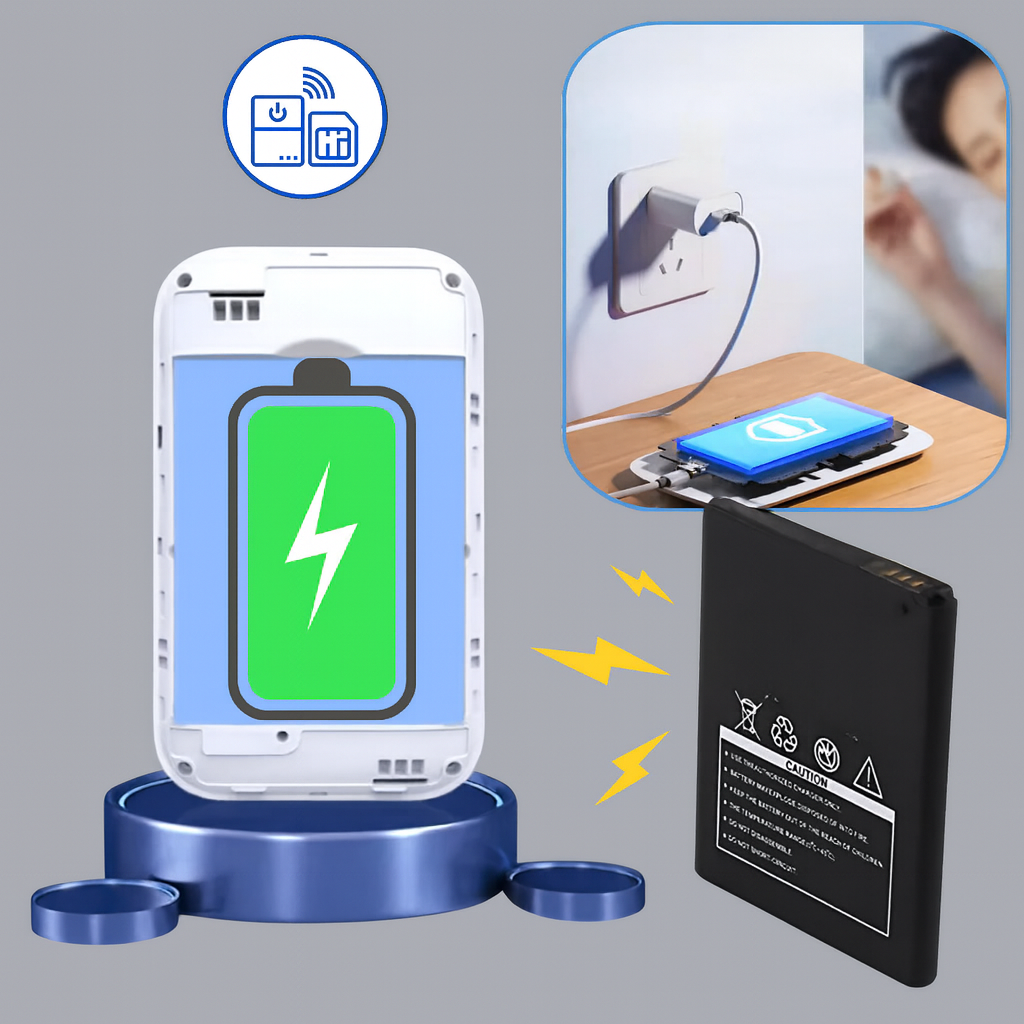 Portable Wi-Fi Router – On-the-Go Internet Access