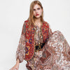 Eleanor | Women’s Boho Floral Open Front Vest Design
