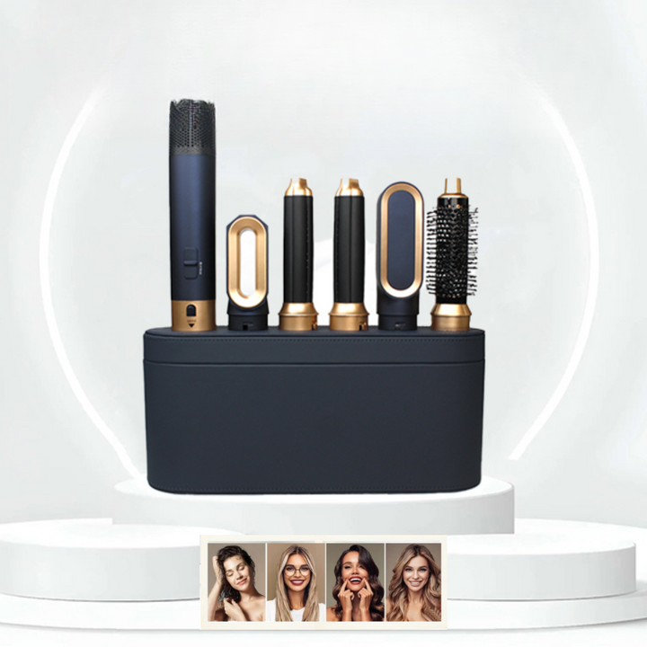 5-in-1 Multifunctional Hair Styler with Ionic Technology - AuraStyle