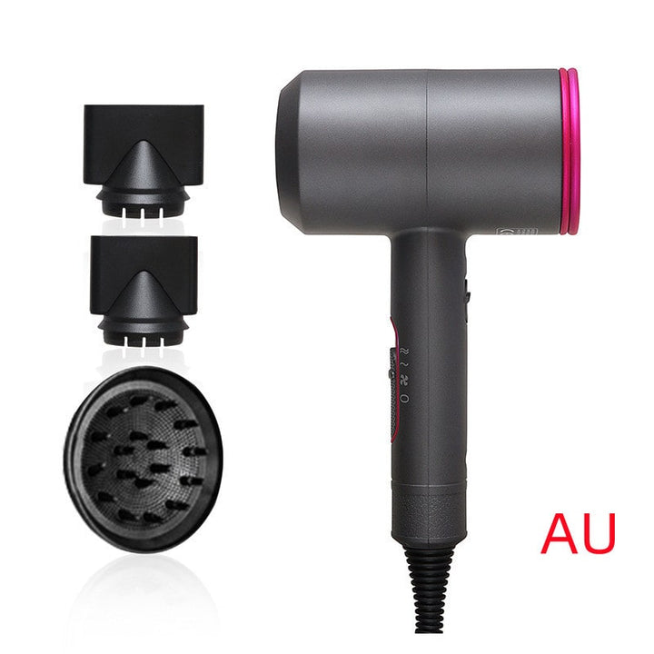 Hair Dryer Blow with Diffuser and Concentrator Nozzles Universal Attachment