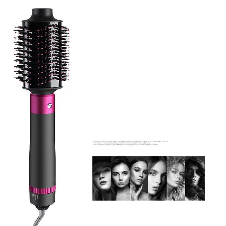 Hair Dryer Brush with 5 Interchangeable Attachments Blow Dry Styling Tool Detangling