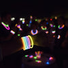 Halloween Glow Sticks Light for Party That in the Dark with Connectors for Bracelets and Necklaces