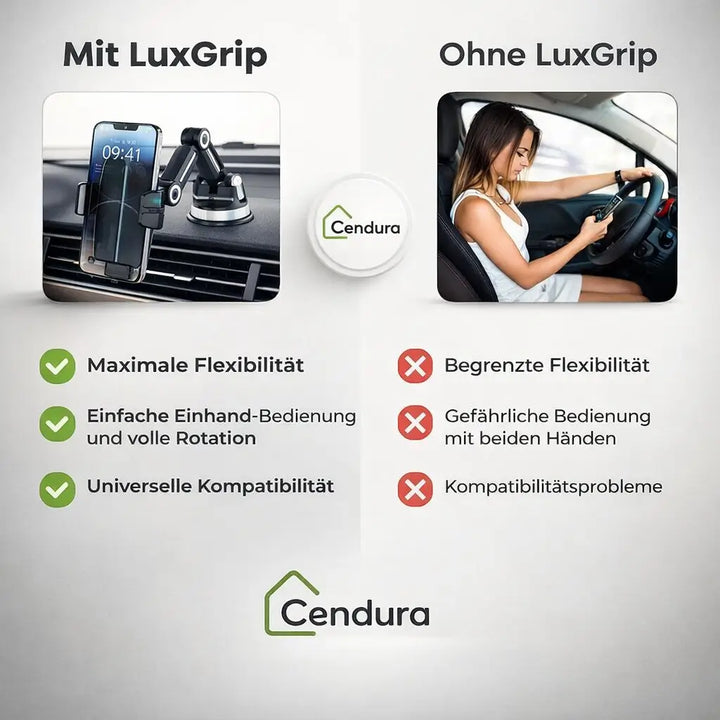 Suction Car Phone Holder | 360° Rotatable Mount for Dashboard and Windscreen