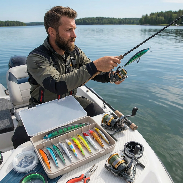 10-Color Minnow Bait Kit