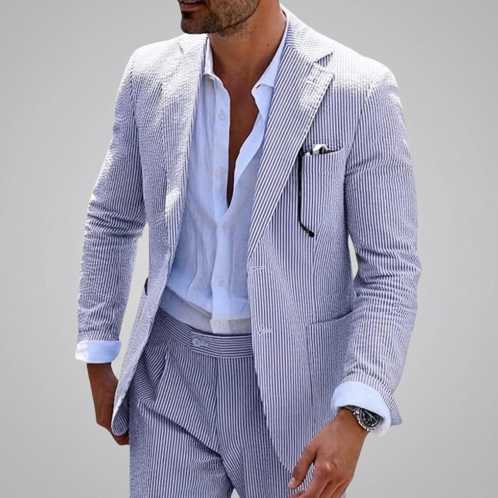 Men's Summer Suit Two-Piece