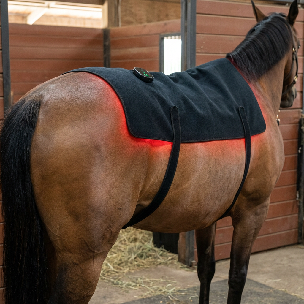 LED Red Light Therapy Back Wrap for Horses