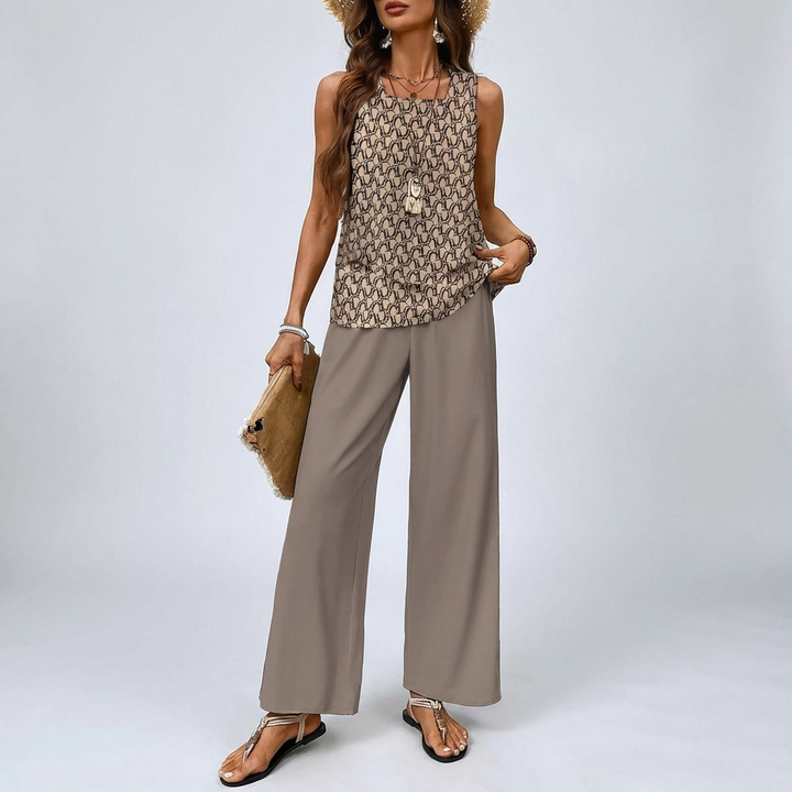Two-Piece Summer Set Brings Effortless Style to Warm Days