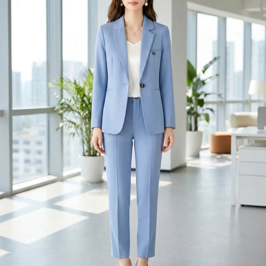 Two-Piece Trouser Suit