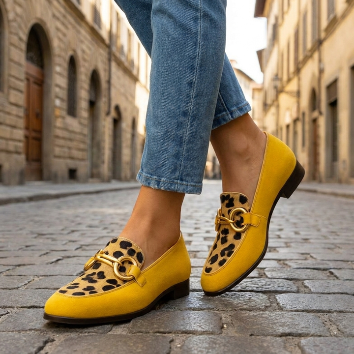 Accent Animal Print Slip-Ons – Trendy Everyday Slippers