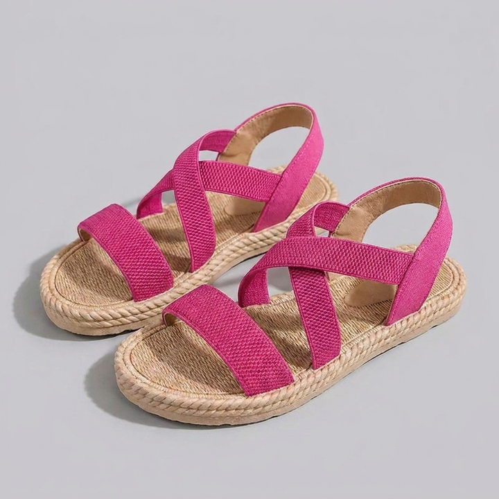 Woven Sandals – Chic Strappy Summer Flats