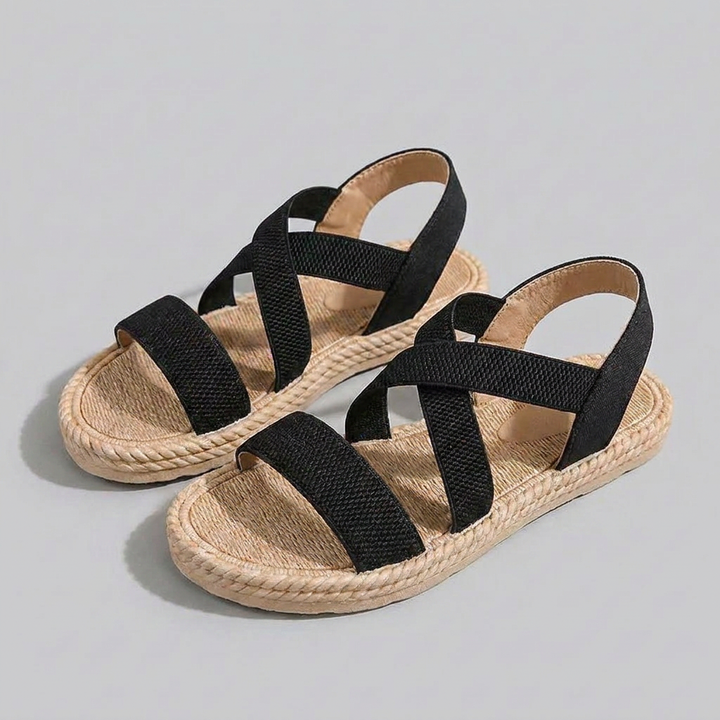 Woven Sandals – Chic Strappy Summer Flats