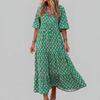 Boho Floral Maxi Dress for Women
