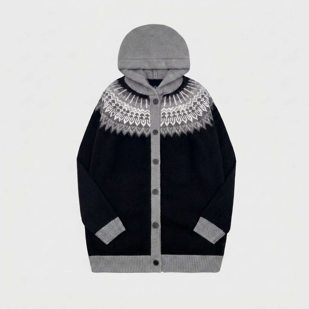 Hooded Casual Cardigan