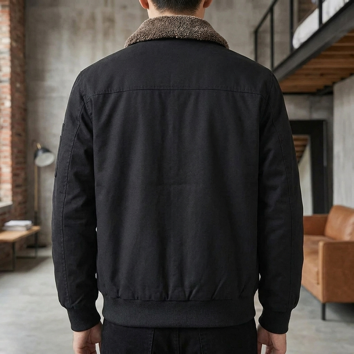 Zip-Up Bomber Jacket