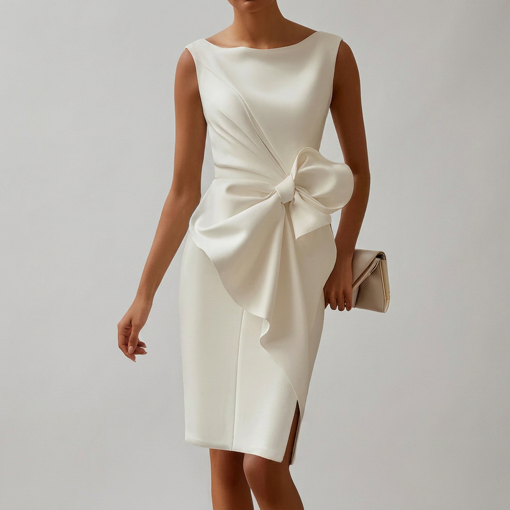 Women's Chic Sleeveless Midi Dress