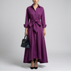 Sophisticated Long-Sleeve Maxi Dress