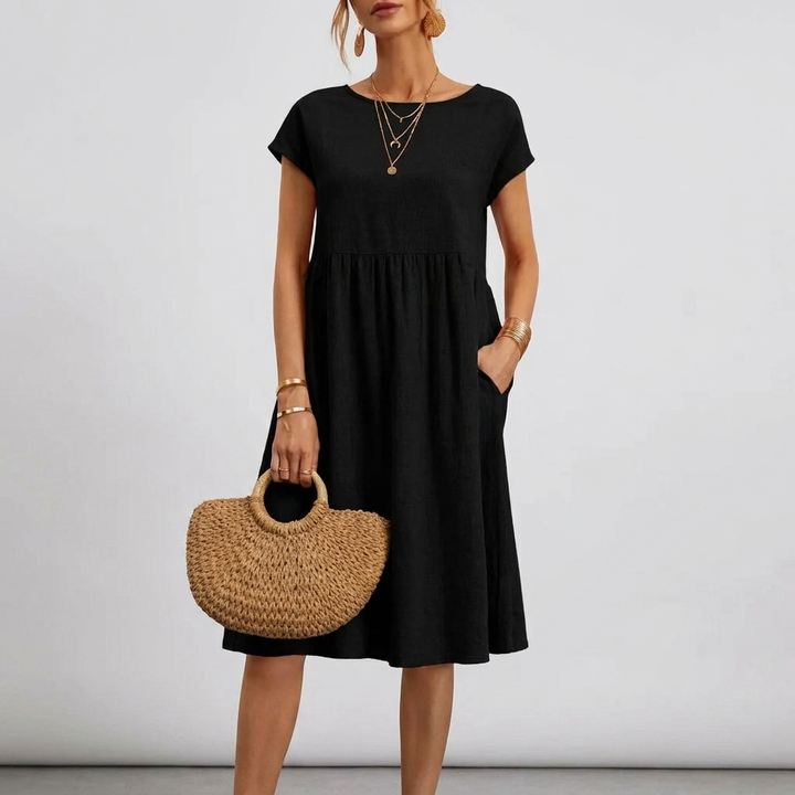 Women's Casual Summer Dress with Pockets