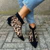 Sleek Slip-On Pointed-Toe Ankle Boots