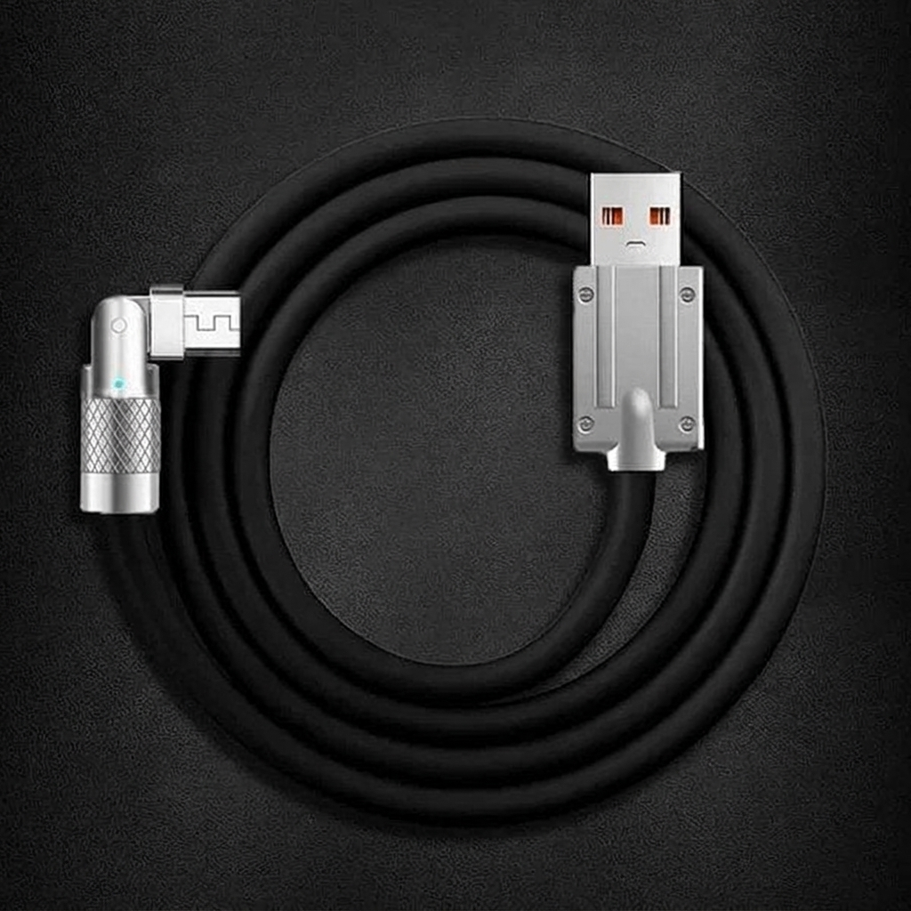 180° Rotating Flexible Charging Cable