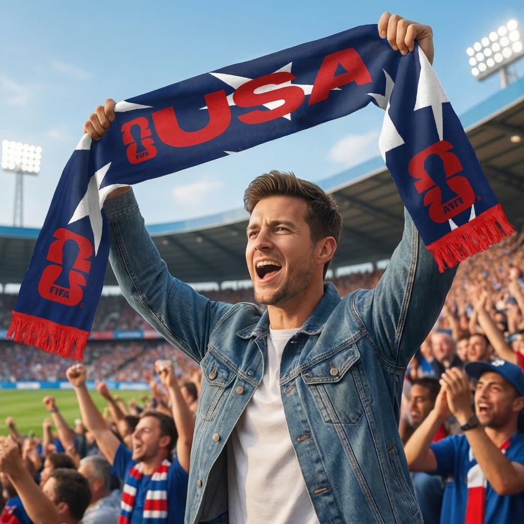 World Cup Soccer Fan Scarf