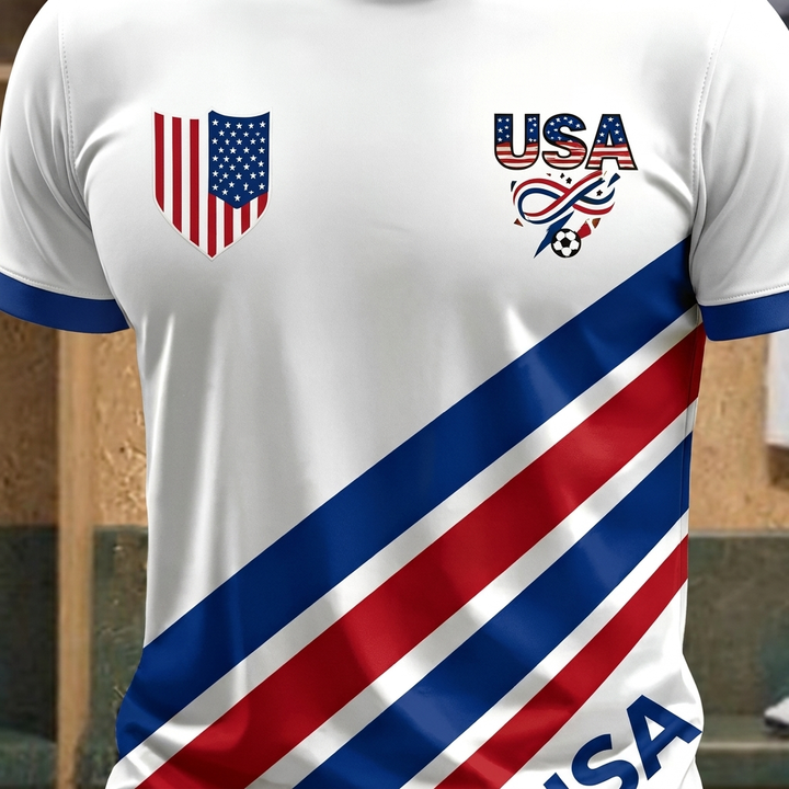 2026 USA Inspired Football Shirt