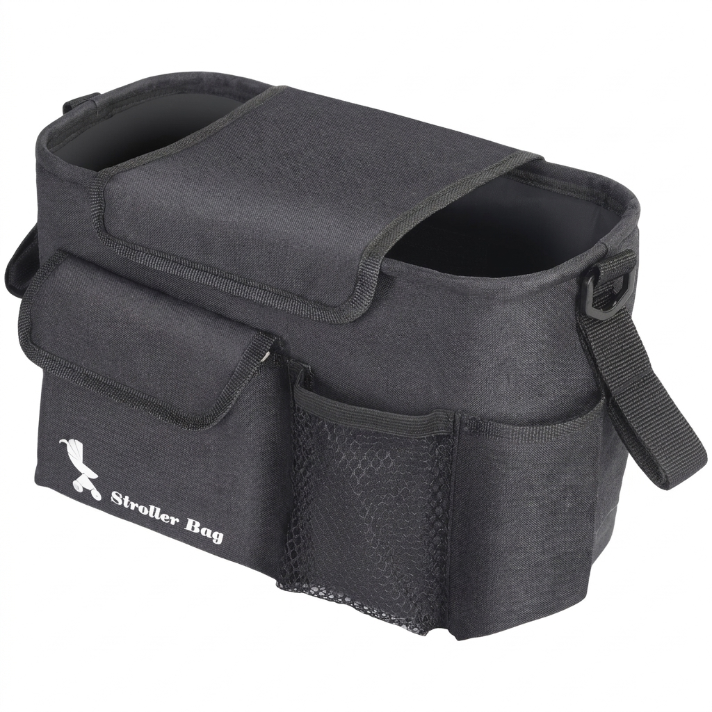 Multi-Pocket Baby Carriage Storage Bag