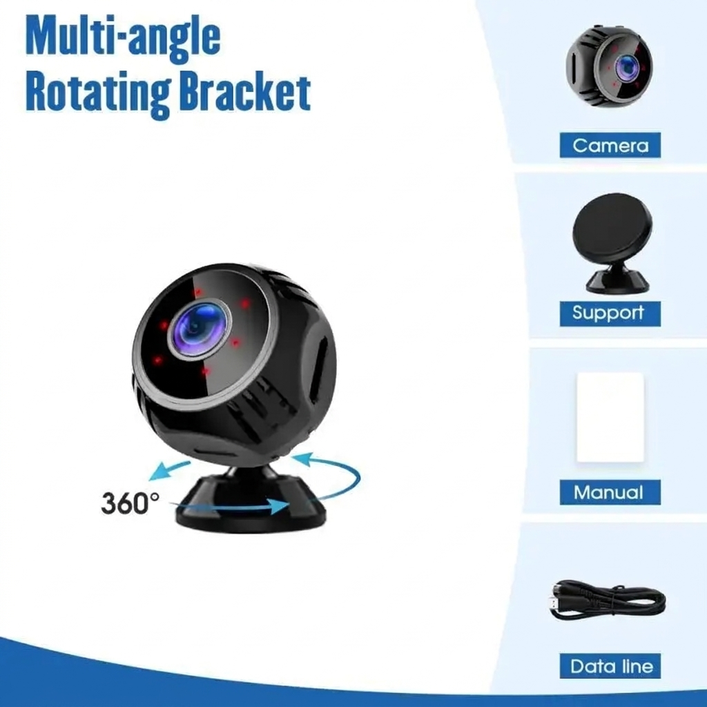 Wireless Surveillance Camera Ultra-clear Remote Monitoring