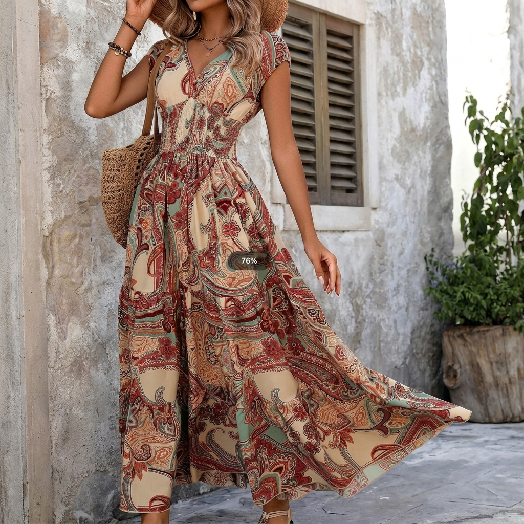 Women’s Summer Printed Maxi Dress