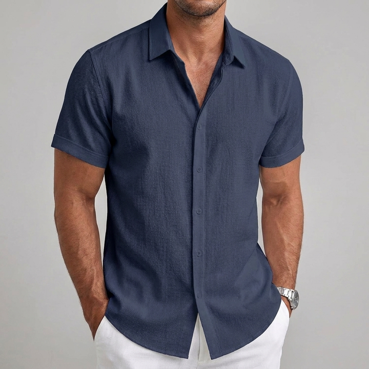 Men's Comfortable Loose Fit Crew Neck T-Shirt