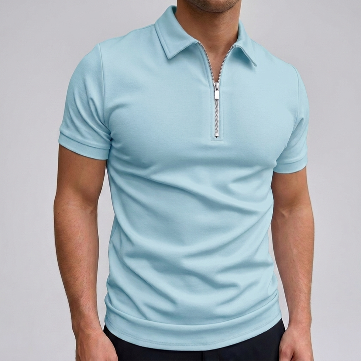 Men's Fashion Short Sleeve Polo Top