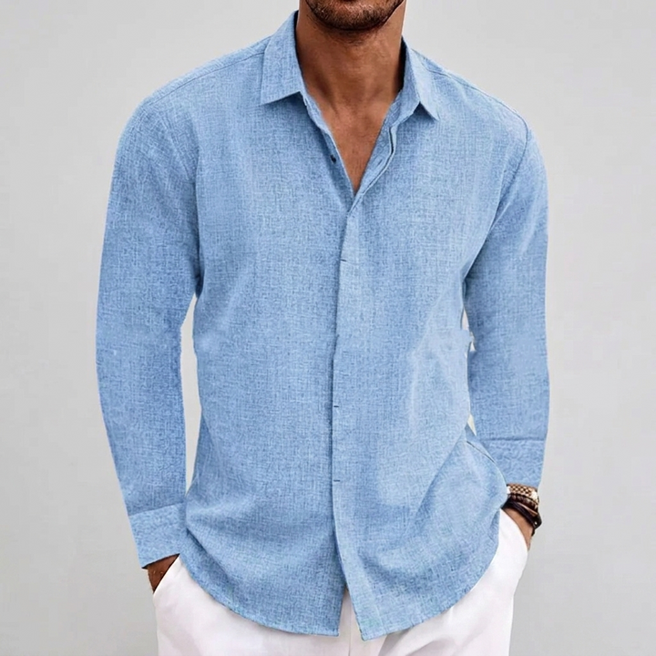 Men's Everyday Long Sleeve Undershirt Style T-Shirt