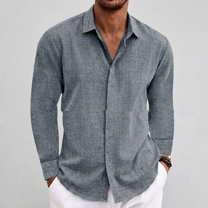 Men's Everyday Long Sleeve Undershirt Style T-Shirt