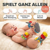 Baby Hand and Foot Rattle Socks Set, 4 Pieces, Cotton, 0–12 Months