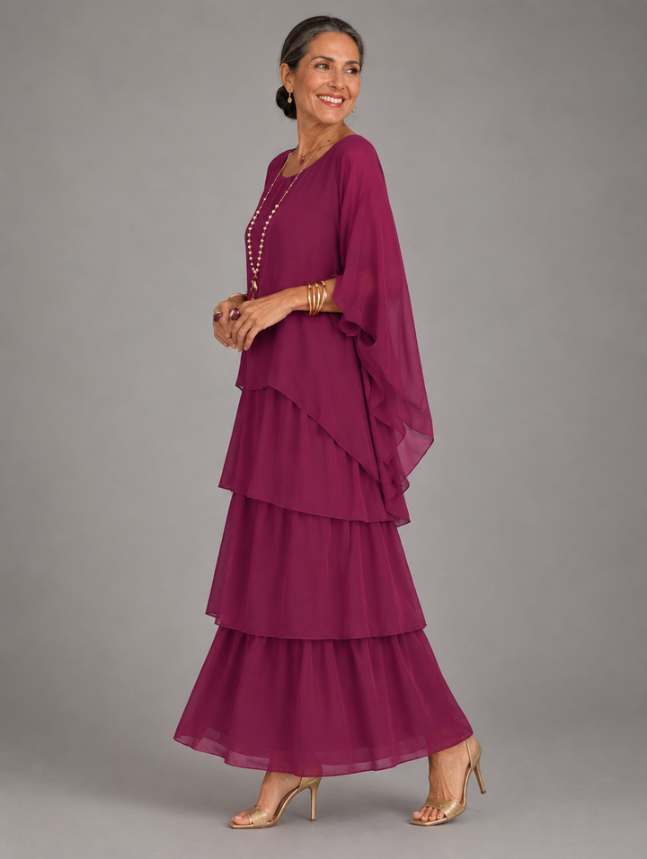 Elegant, flowing maxi dress