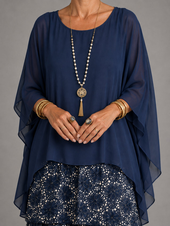 Elegant, flowing maxi dress