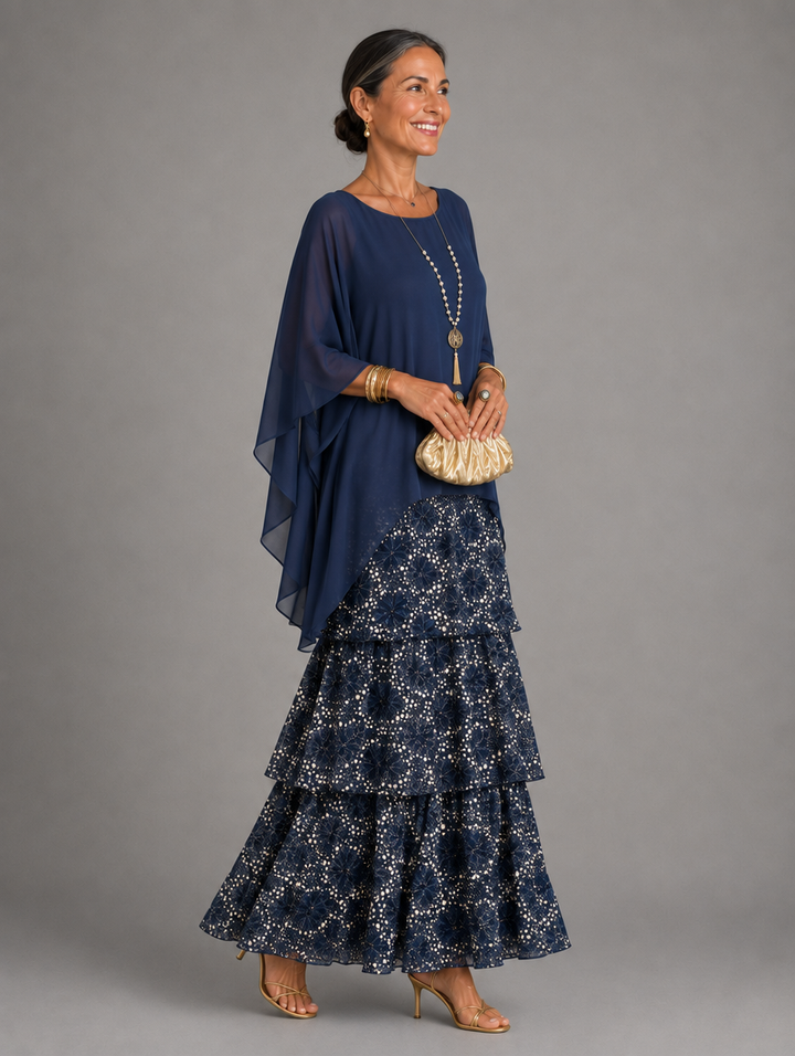 Elegant, flowing maxi dress