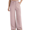 High-Rise Wide Leg Linen Pants for Women
