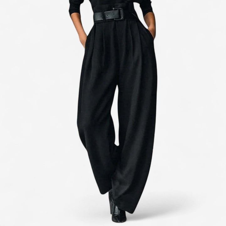 Wide Leg Jumpsuit with High Waist for Women