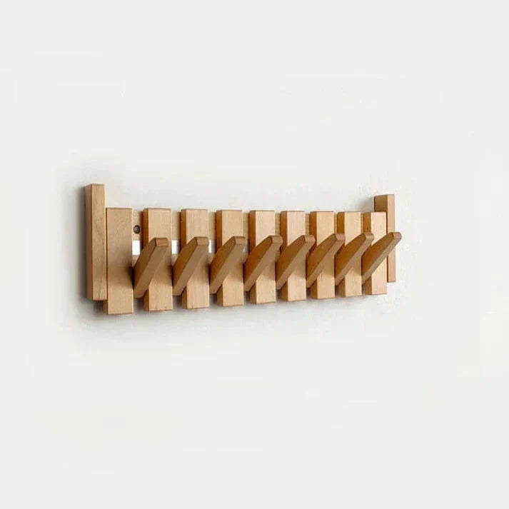 Primo | Piano-Shaped Wooden Coat Rack | Elegant Design | Durable Wood