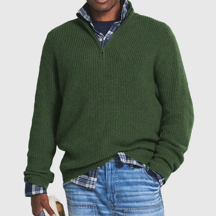 Men's Half-Zip Sweater
