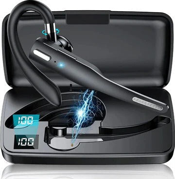 Trucker Dual Mic Wireless Bluetooth 5.1 Headset with Noise Cancellation