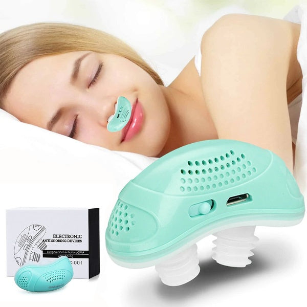 BreatheEase Micro CPAP Sleep Apnoea Device – Compact Anti-Snoring Device for Better Sleep